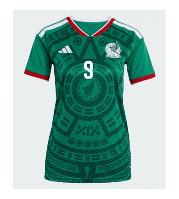 Mexico Raul Jimenez #9 Hjemmebanetrøje Dame VM 2026 Kortærmet